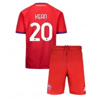 Dres Fiorentina Moise Kean #20 Tretina pre deti 2024-25 Krátky Rukáv (+ trenírky)